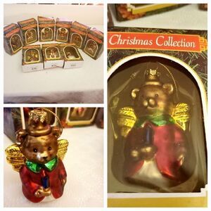 Vintage Christmas Collection Figurine Ornaments